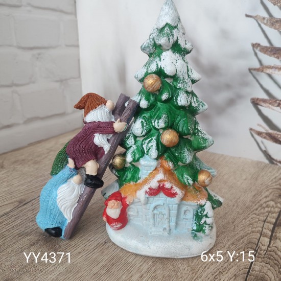 YY4371 MERDİVENE TUTUNAN CÜCELER (AĞAÇ DEKORU) SİLİKON KALIP: BAHÇENİZE ŞİRİNLİK KATIN!  