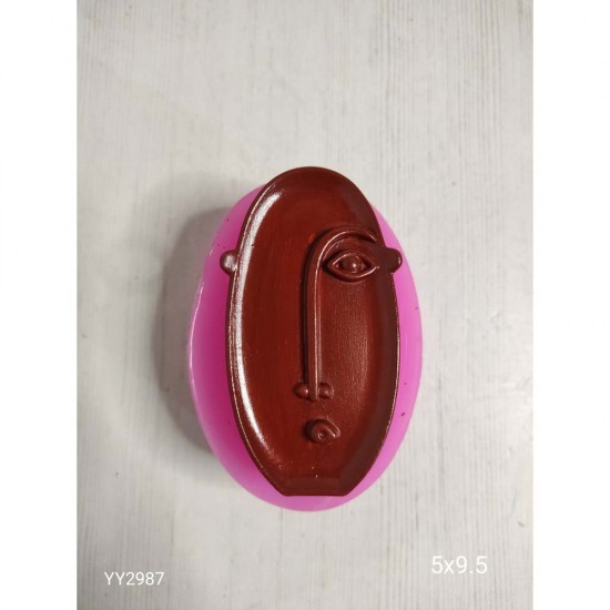 YY2987 Soyut Yüz Biblo Mumluk Uzun Minimal YY2987 Soyut Yüz Biblo Mumluk Uzun Minimal