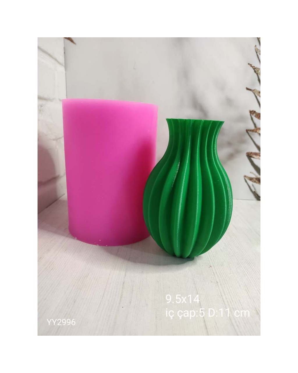 YY2996 Karpuz Vazo 14Cm