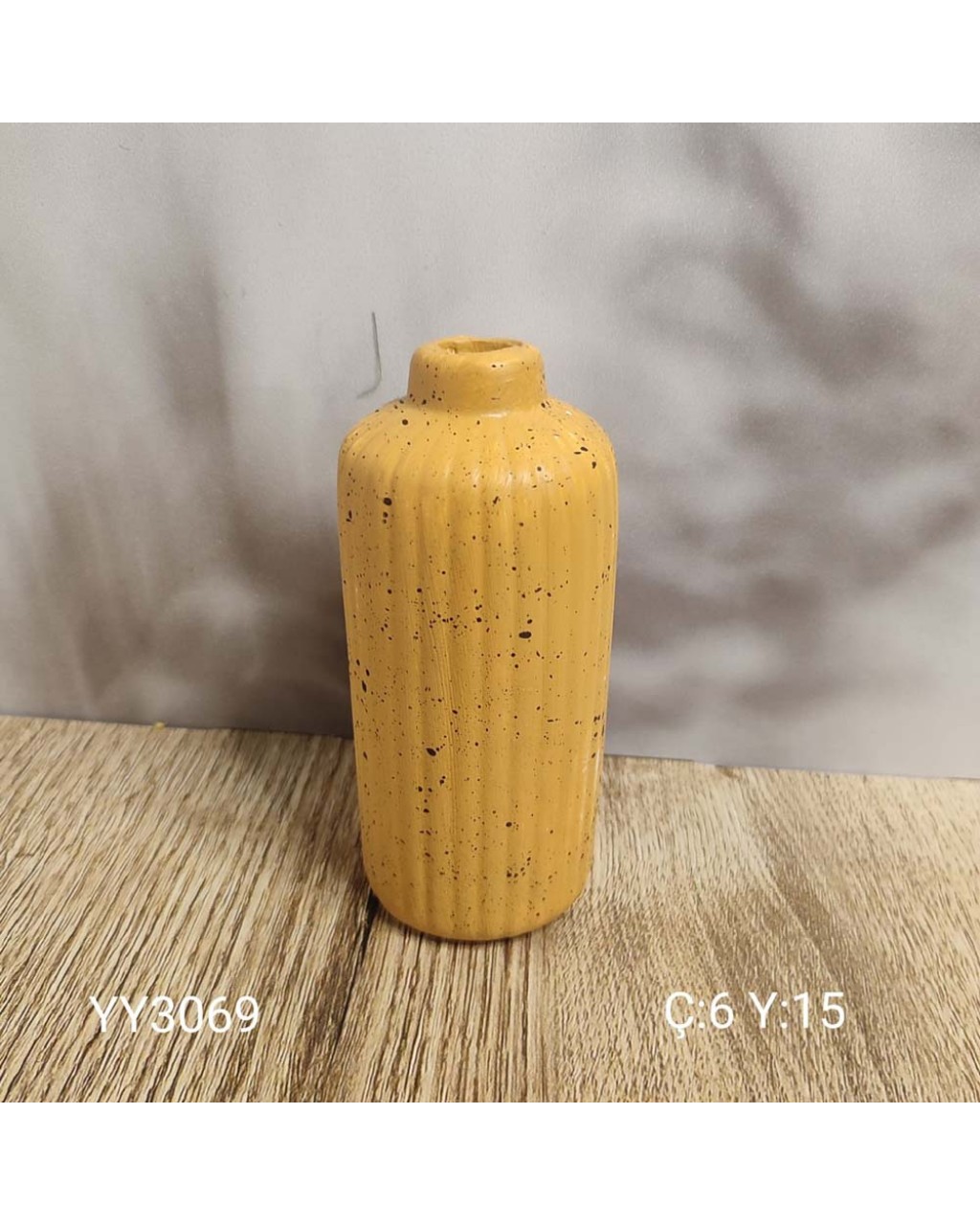 YY3069 Çizgili Uzun Vazo YY3069 Çizgili Uzun Vazo