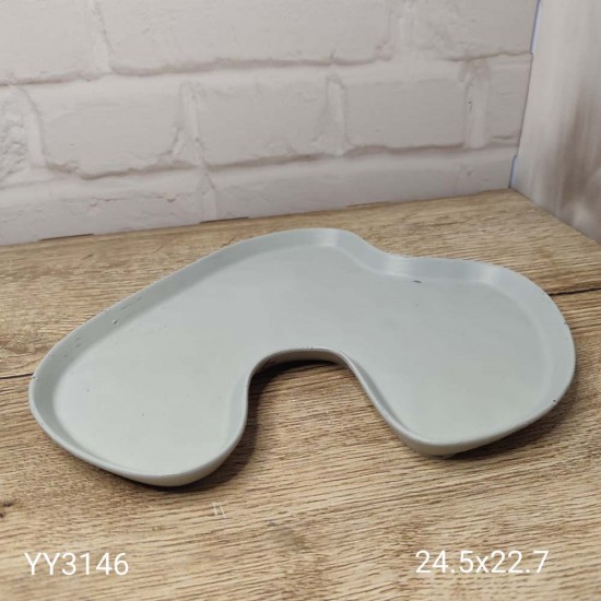 YY3146 Sunumluk L Tabak 24.5Cm YY3146 Sunumluk L Tabak 24.5Cm