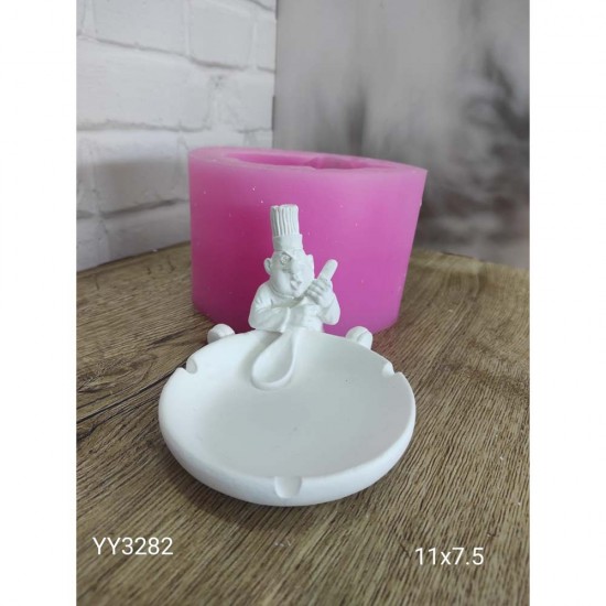 YY3282 Aşçı Küllük Kaşık Tutan