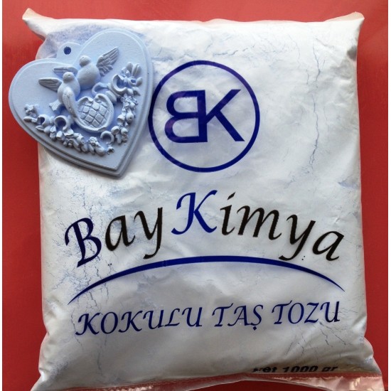 Bay Kimya Kokulu (Kokusuzdur) Taş Tozu Mavi - 1 Çuval 1er Kgluk Paketler 30 Kg