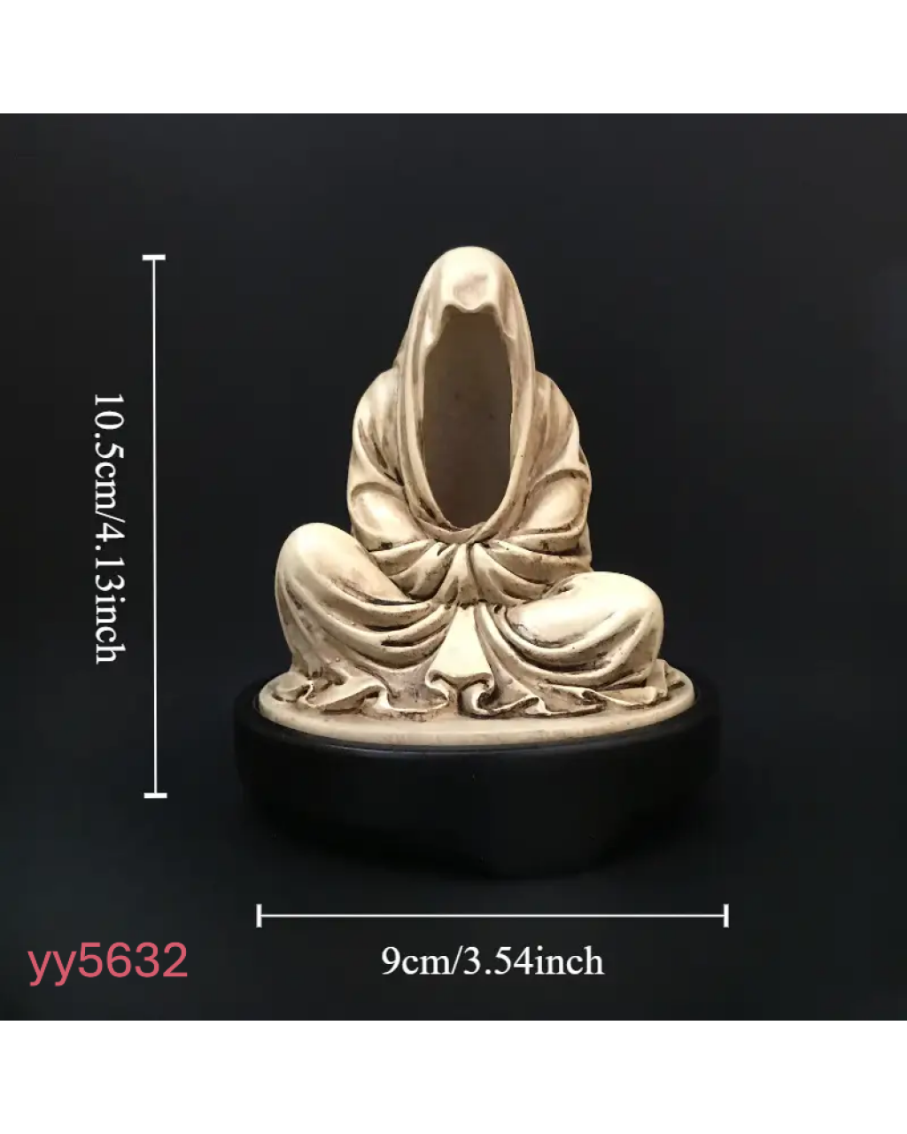 YY5632 Gotik Mumluk Tütsülük Silikon Kalıp – Gizemli ve Şık Dekoratif Hediye!