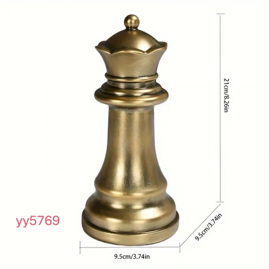 YY5769 Satranç Vezir Figürlü Mumluk Silikon Kalıp • El Yapımı Dekoratif Obje Kalıbı • Zarif ve Anlamlı Hediye!