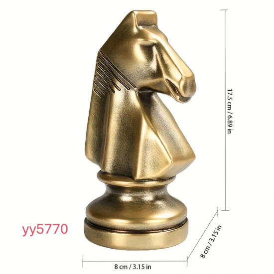 YY5770 Satranç At Figürlü Mumluk Silikon Kalıp • El Yapımı Dekoratif Biblo Kalıbı • Özgün ve Şık Hediye Fikri!