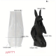 YY5771 Anubis Figürlü Biblo ve Mum Silikon Kalıp • El Yapımı Mitolojik Dekor Kalıbı • Özgün ve Anlamlı Hediye Tasarımı!