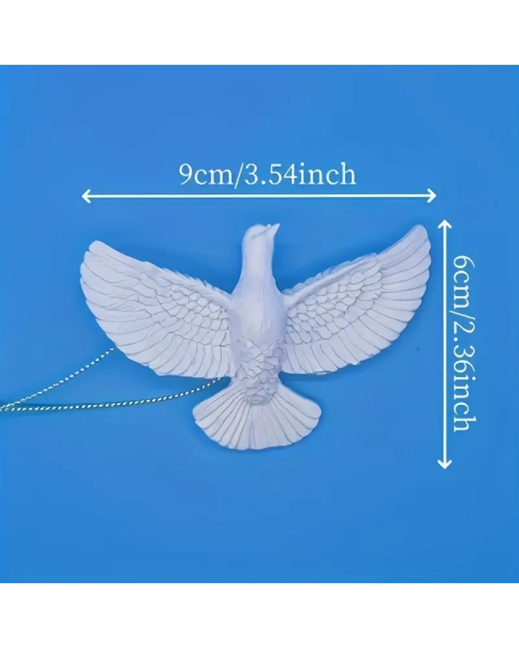 YY5908  Barış Kuşu Askılıklı Silikon kalıp