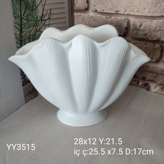 YY3515 - MİDYE VAZO - SİLİKON KALIP