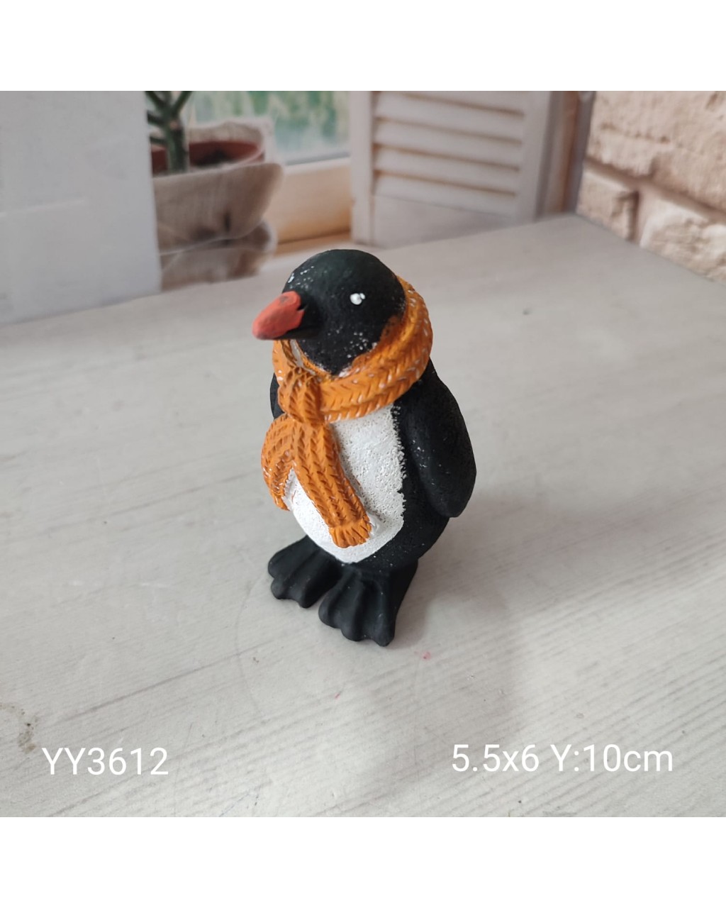 YY3612 - ATKILI PENGUEN BİBLO - SİLİKON KALIP 