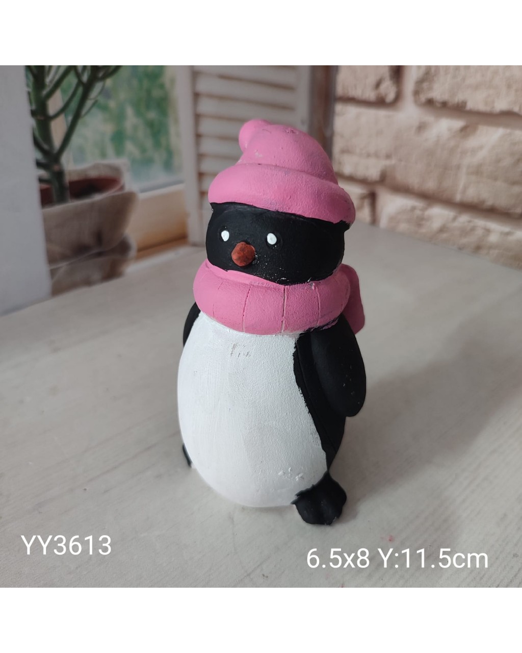 YY3613A - ATKI BERELİ PENGUEN BİBLO - SİLİKON KALIP 