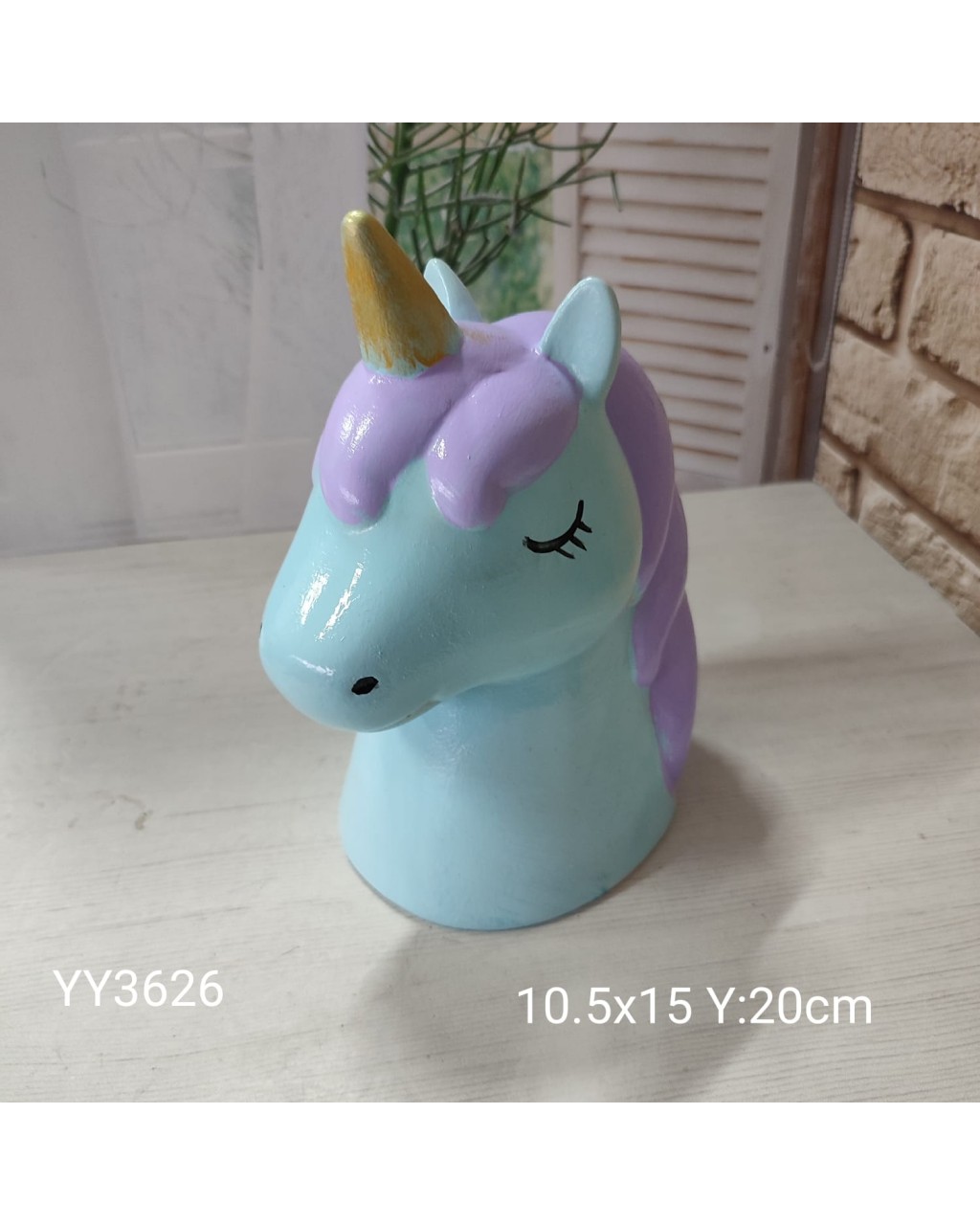 YY3626 - UNİCORN BİBLO - SİLİKON KALIP 