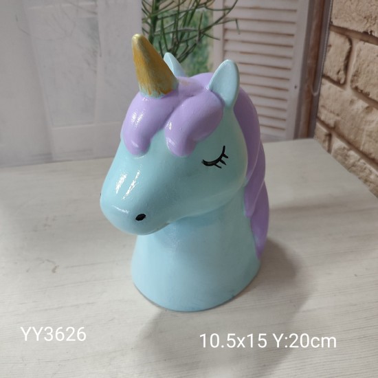 YY3626 - UNİCORN BİBLO - SİLİKON KALIP 