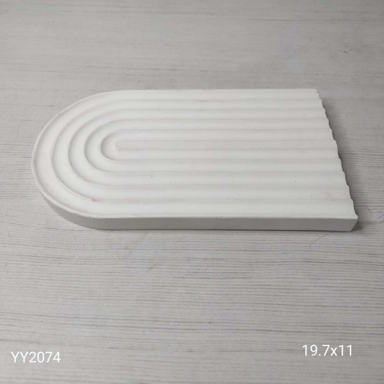 YY2074 Çizgili Sunumluk 19.7 Cm Silikon Kalıp YY2074 Çizgili Sunumluk 19.7 Cm Silikon Kalıp