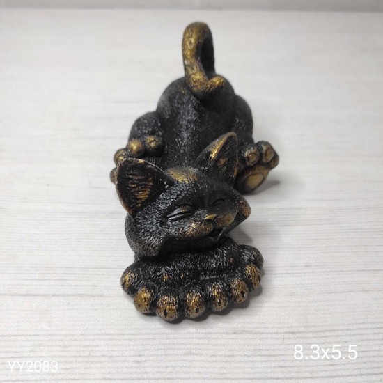 YY2084 Öne Uzanan Kedi Silikon Kalıp