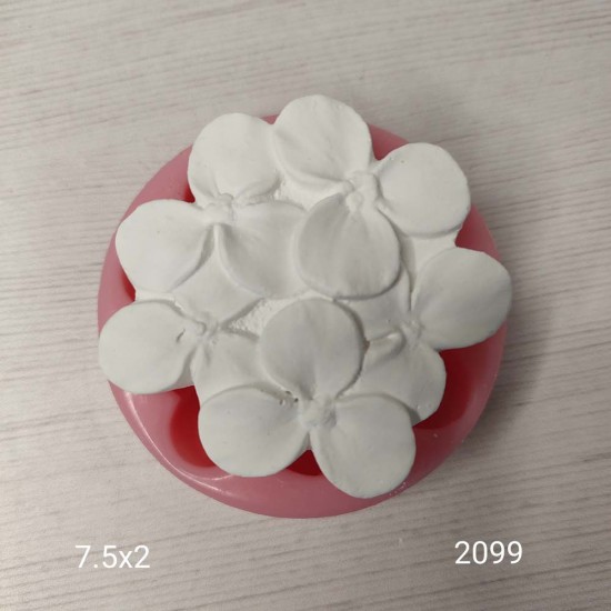 YY2099 Çiçek Silikon Kalıp