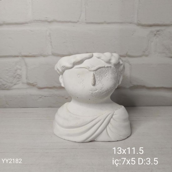 YY2182 Frida Kahlo Saksı Silikon Kalıp