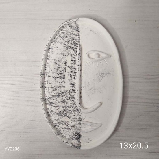 YY2206 Tek Gözlü Sunumluk Tabak 20,5Cm Silikon Kalıp