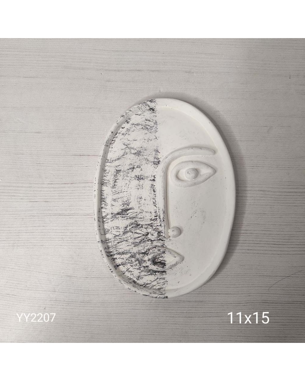 YY2207 Tek Gözlü Sunumluk Tabak 15Cm Silikon Kalıp