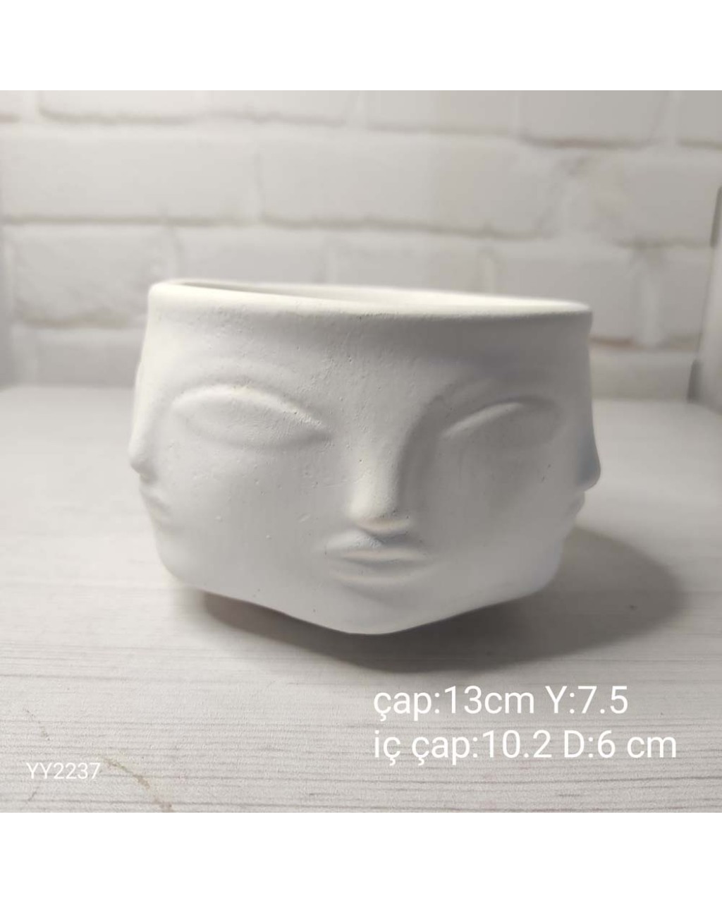 YY2237 Adler Saksı 7.5Cm Silikon Kalıp