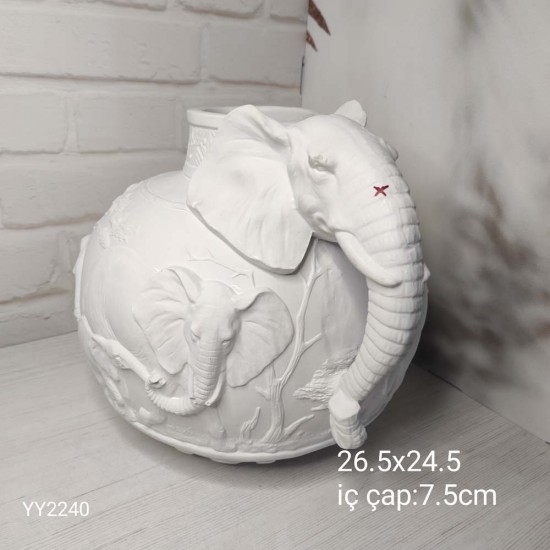 YY2240 Fil Top Vazo Silikon Kalıp