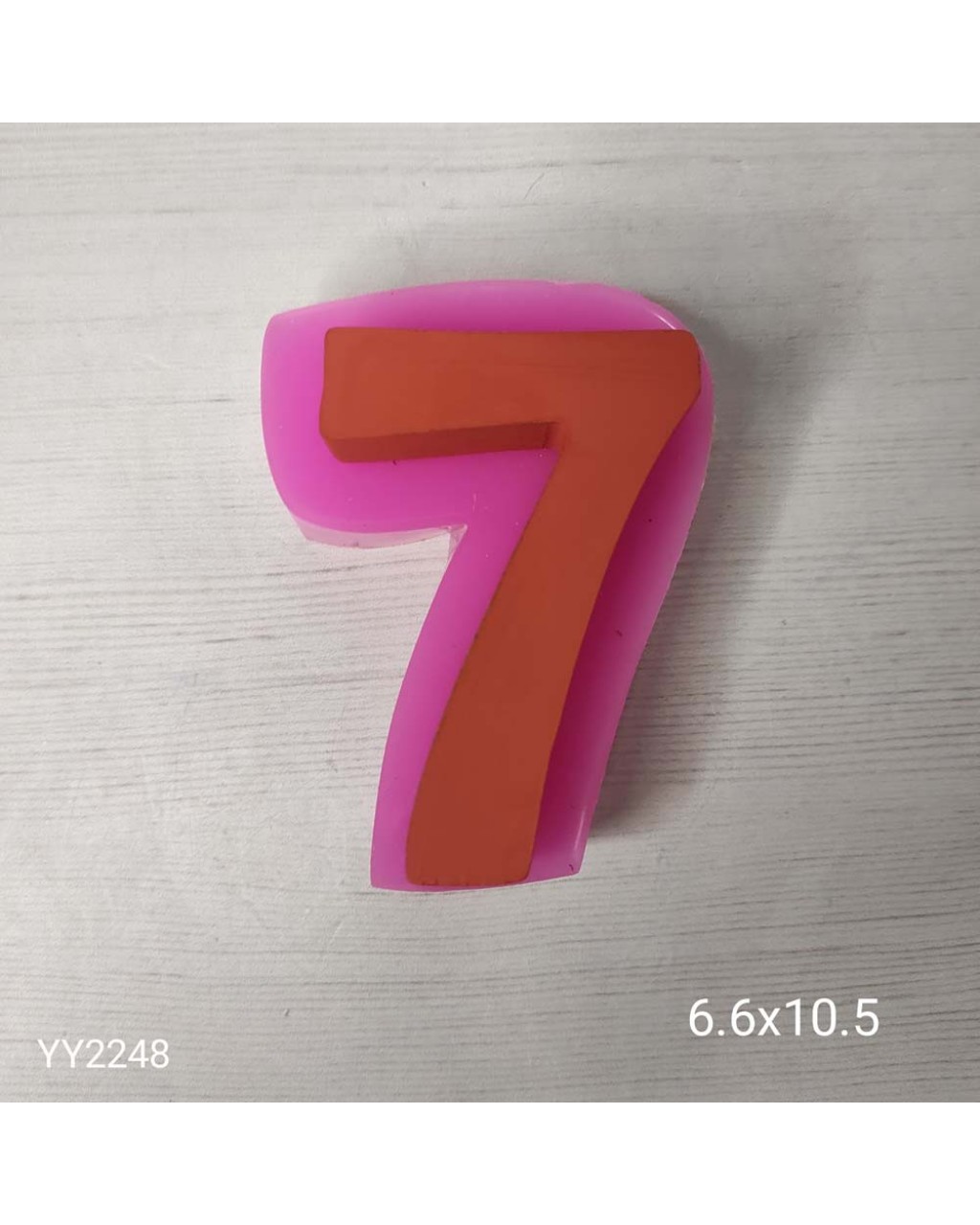 YY2248 10Cm Rakamlar 7 Silikon Kalıp