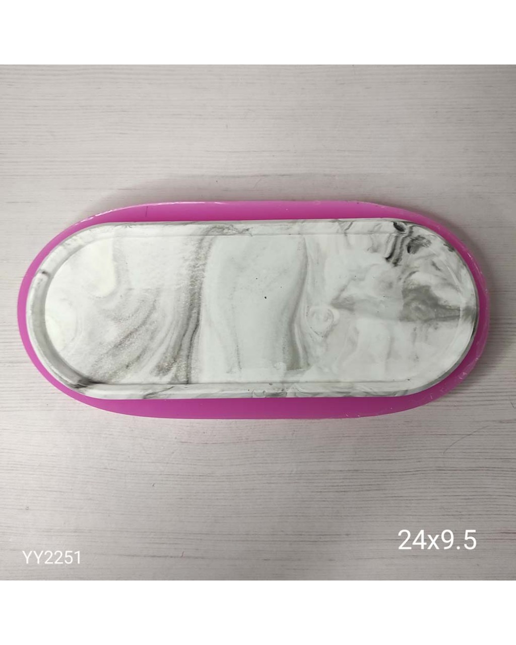 YY2251 Uzun Oval Sunumluk 24Cm Silikon Kalıp YY2251 Uzun Oval Sunumluk 24Cm Silikon Kalıp
