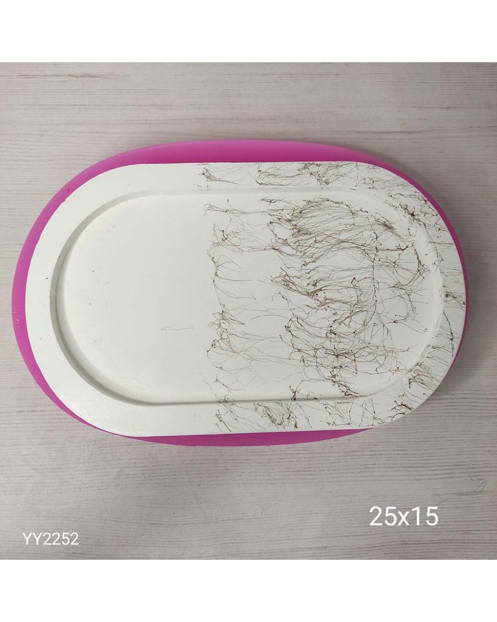 YY2252 Oval Sunumluk 25Cm Silikon Kalıp YY2252 Oval Sunumluk 25Cm Silikon Kalıp