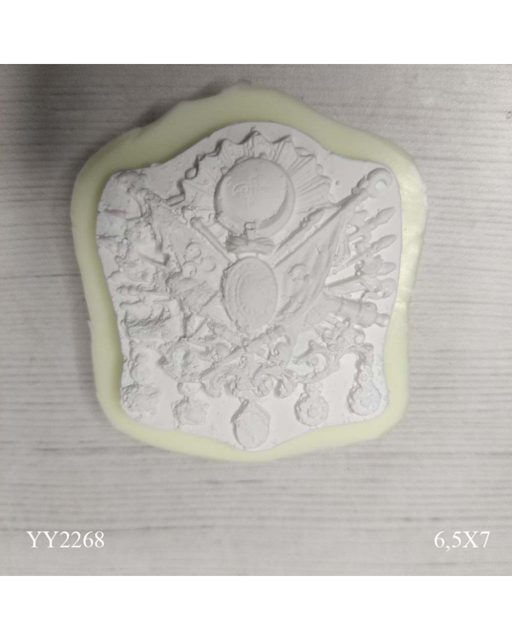 YY2268 Osmanlı Tuğra Silikon Kalıp