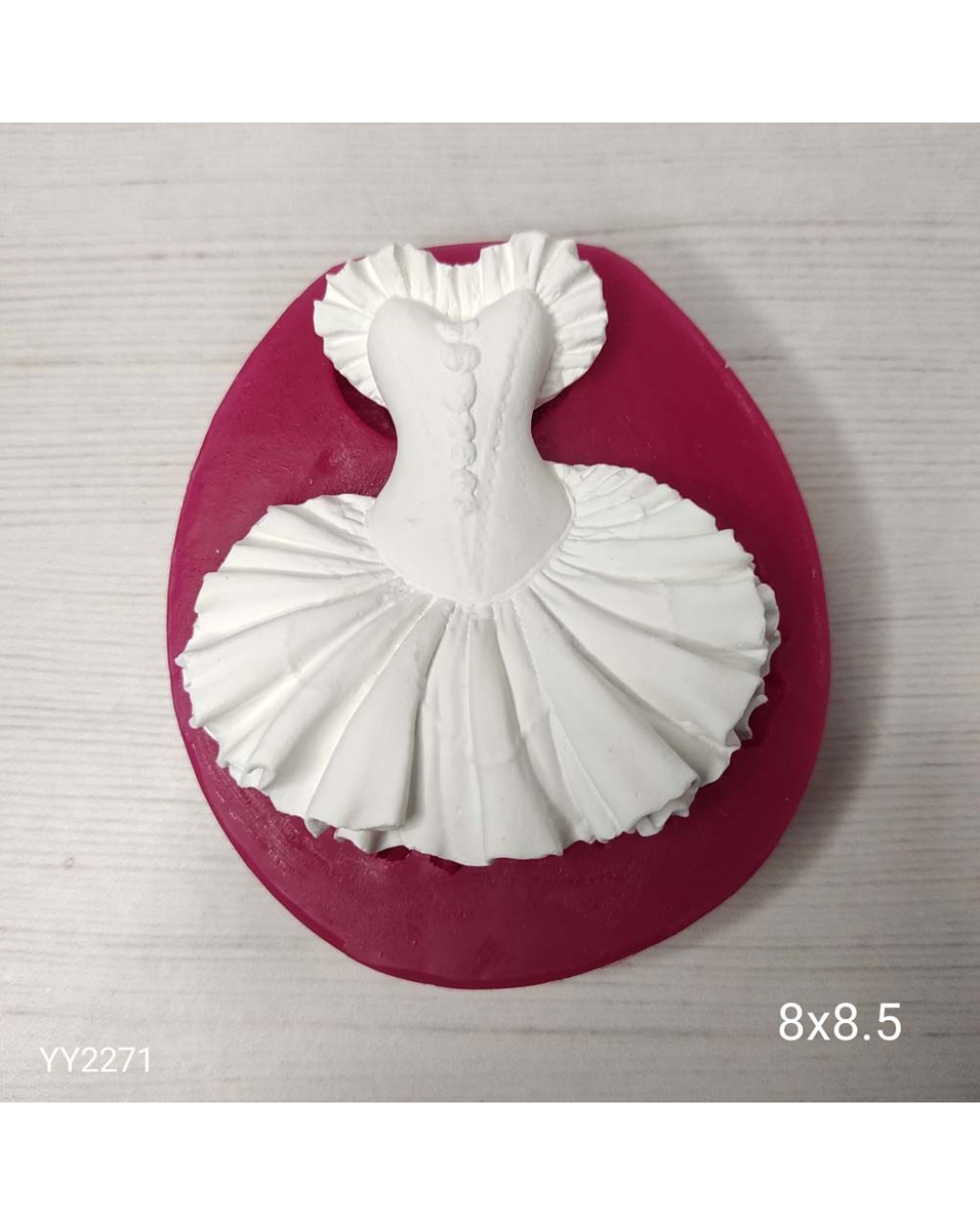 YY2271 Balerin Elbisesi Silikon Kalıp