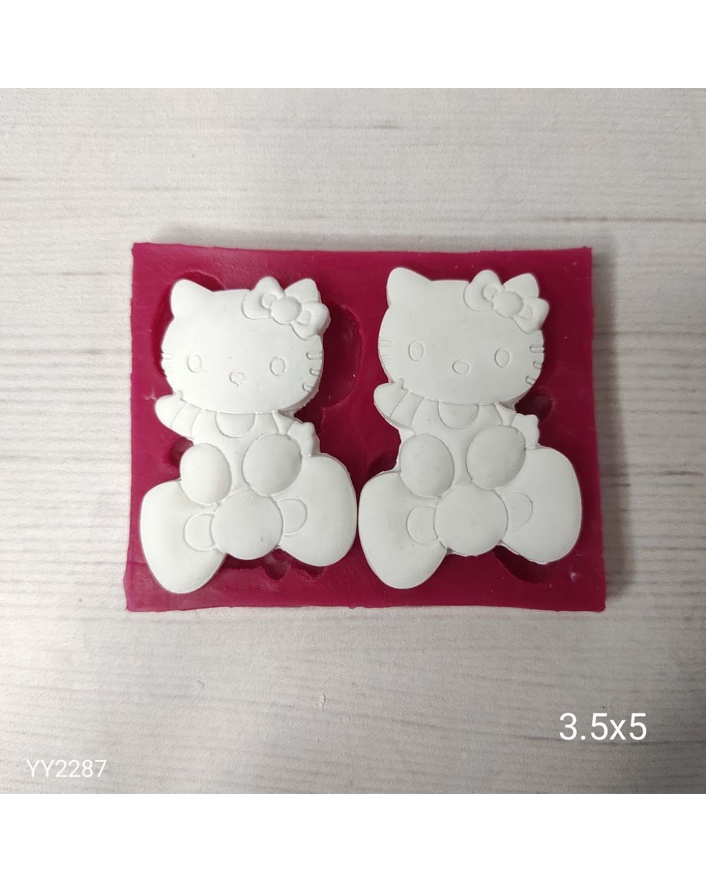 YY2287 Hello Kıty 2 Li  Silikon Kalıp