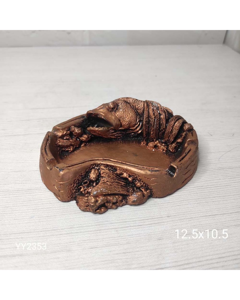 YY2353 Küllük Ölü Balık Kül Tablası Silikon Kalıp YY2353 Küllük Ölü Balık Kül Tablası Silikon Kalıp