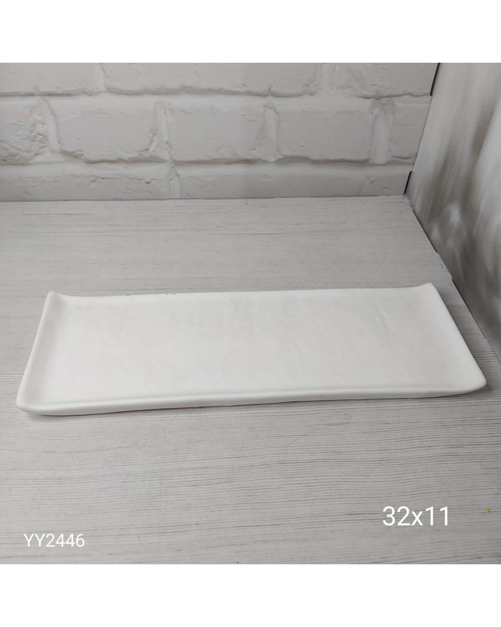 YY2446 Dikdörtgen İki Kenarı Kıvrık Tabak Silikon Kalıp YY2446 Dikdörtgen İki Kenarı Kıvrık Tabak Silikon Kalıp