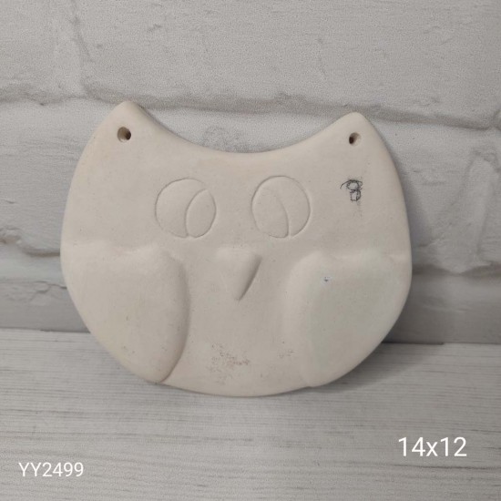 YY2499 Baykuş Duvar Süsü Silikon Kalıp