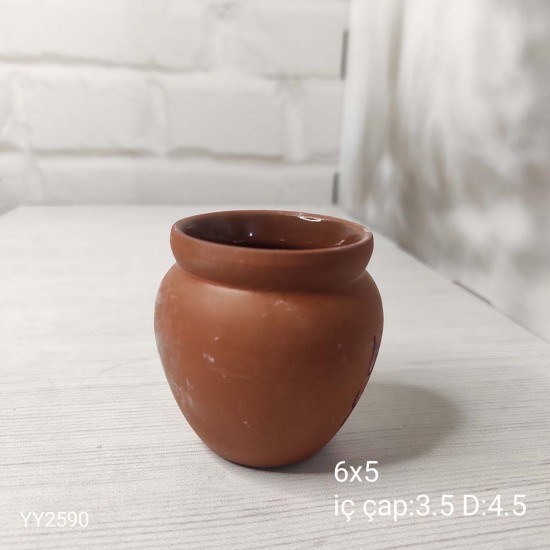 YY2590 Küçük Vazo 6X5 Silikon Kalıp YY2590 Küçük Vazo 6X5 Silikon Kalıp