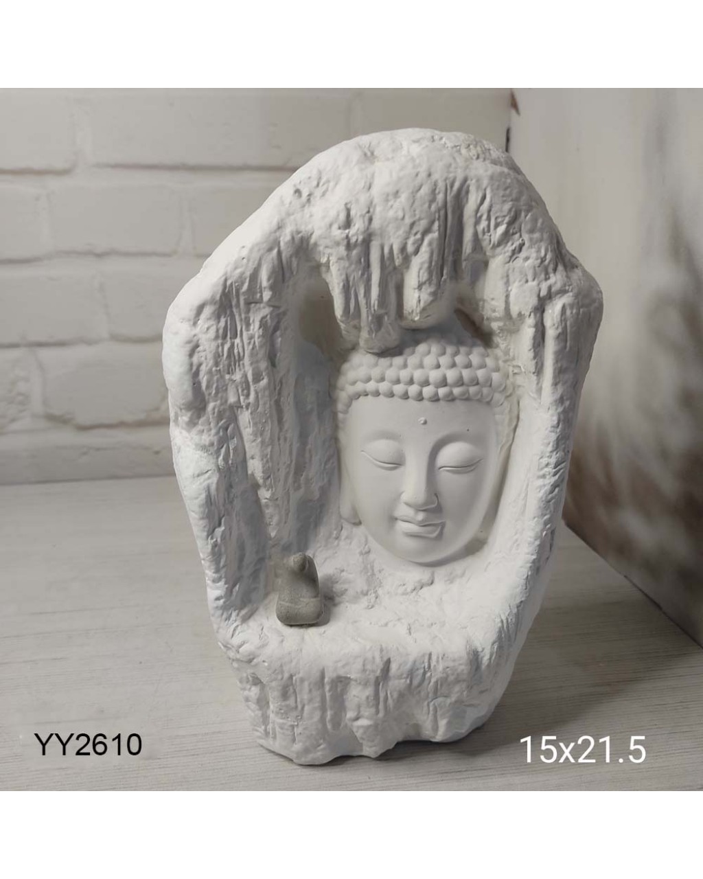 YY2610 Dağ Buda Tütsülük İbadet Eden Figürlü Silikon Kalıp