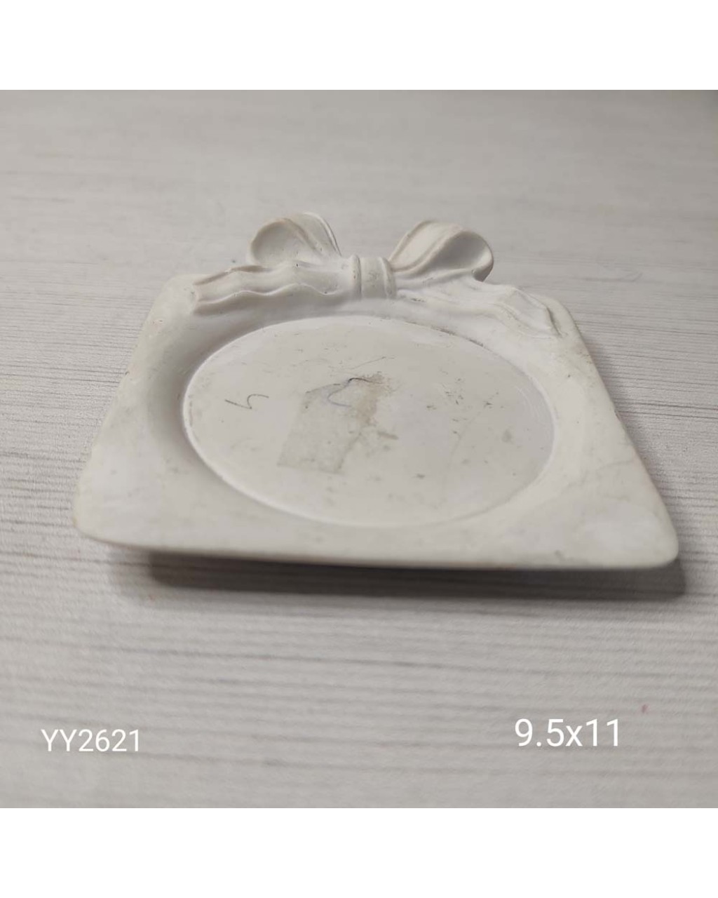 YY2621 Kare Çay Tabağı Fiyonklu Silikon Kalıp