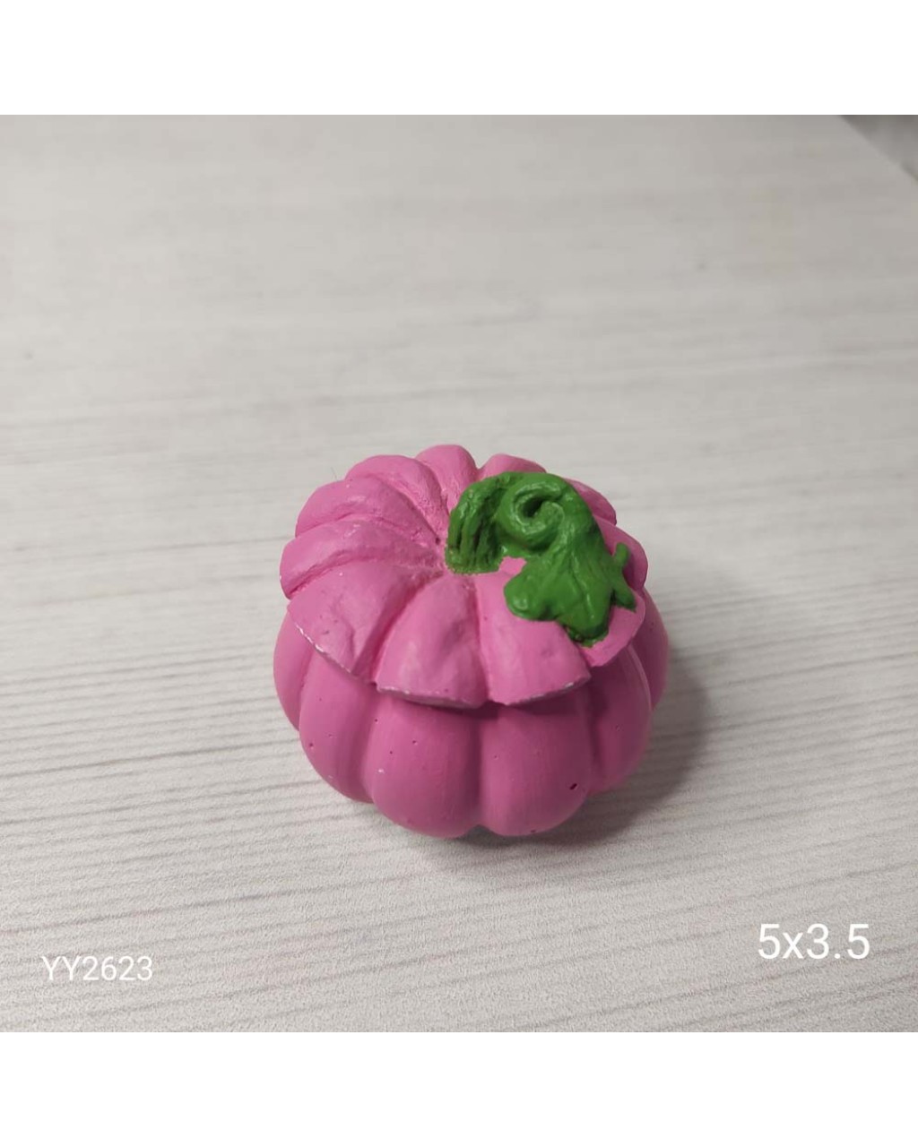 YY2623 Kapaklı Kabak Lokumluk 5X3.5Cm Silikon Kalıp