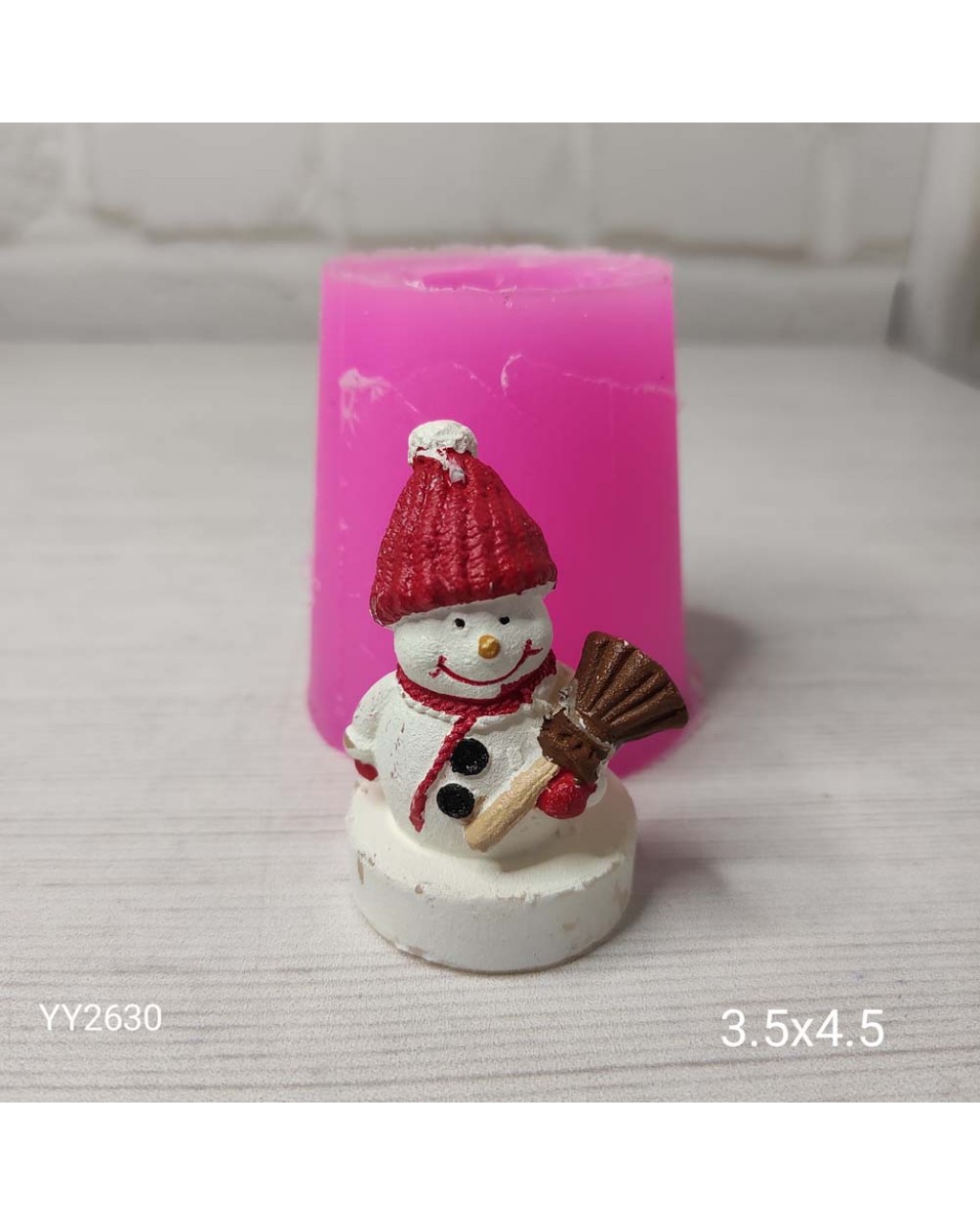 YY2630 Kardan Adam Mum Silikon Kalıp