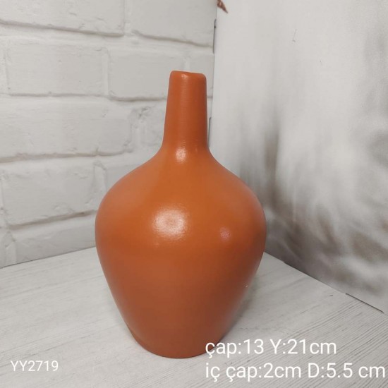YY2719 Şişirme Vazo 21Cm Silikon Kalıp