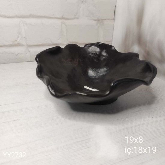 YY2732 Kıvrımlı Tas Derin Sunumluk Silikon Kalıp