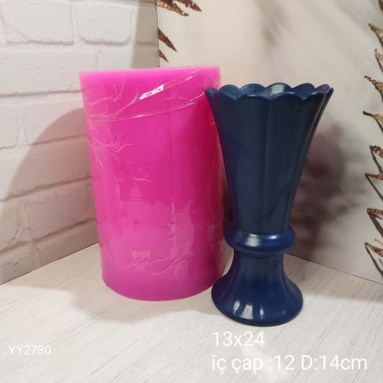 YY2780 Klasik Vazo Silikon Kalıp