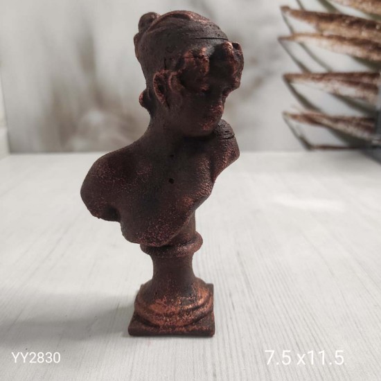 YY2830 Kadın Büst Biblo Silikon Kalıp: Zarafeti Sanatınıza Yansıtın - Kaliteli ve Dayanıklı Hediye Seçeneği!