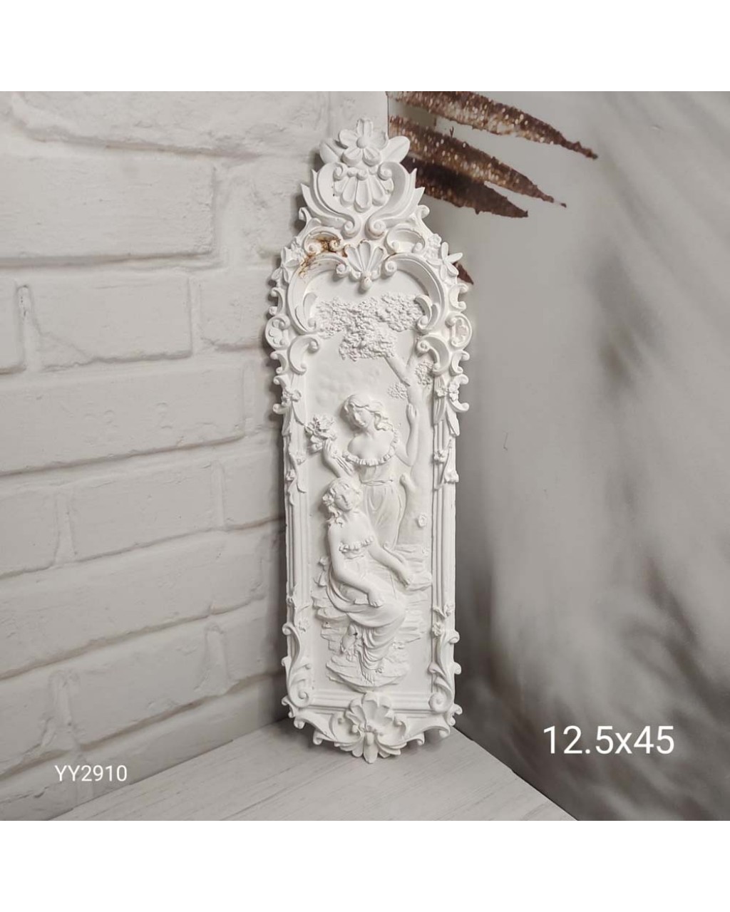 YY2910 Duvar Süsü 2 Kadın Figürlü Silikon Kalıp YY2910 Duvar Süsü 2 Kadın Figürlü Silikon Kalıp