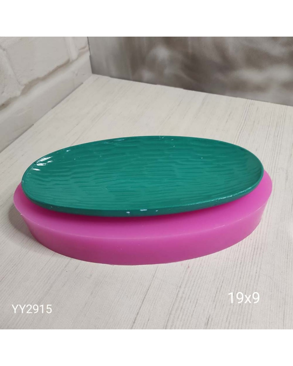 YY2915 Deniz Dalga Desenli Tabak Silikon Kalıp YY2915 Deniz Dalga Desenli Tabak Silikon Kalıp