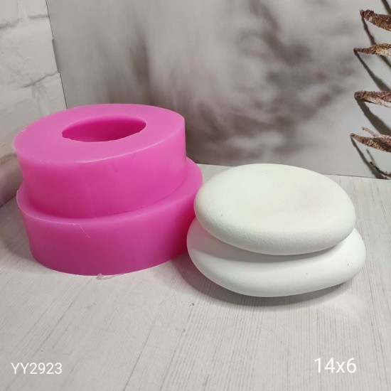 YY2923 Taş Kapaklı Taş Kutu Silikon Kalıp