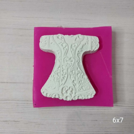 YY0077 Kaftan İşlemeli Silikon Kalıp