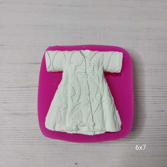 YY0078 Kaftan Ağaç Dalları İşlemeli Silikon Kalıp