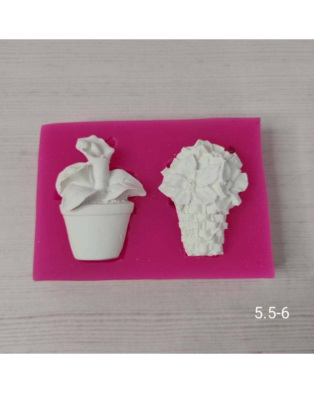 YY0191 Saksılardaki Çiçekler Saksı Silikon Kalıp YY0191 Saksılardaki Çiçekler Saksı Silikon Kalıp