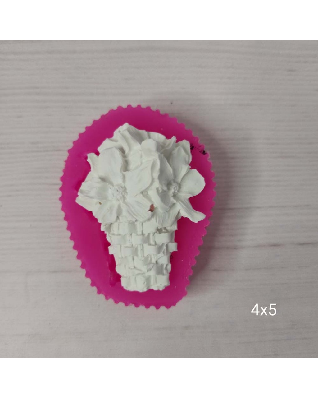 YY0204 Saksıda Çiçek Silikon Kalıp YY0204 Saksıda Çiçek Silikon Kalıp